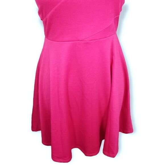 MAGENTA SKATER DRESS SZ.M/L EUC - Picture 3 of 6